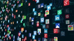 social media chart inside
